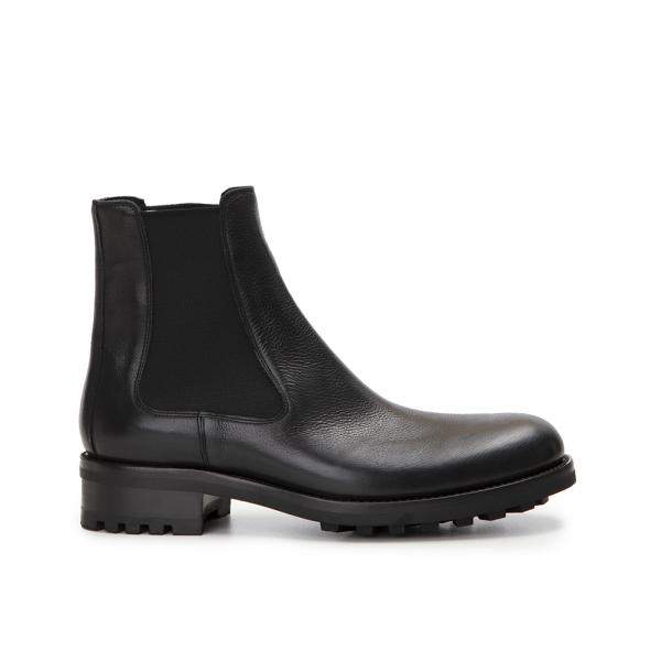 Chelsea boot Axel Retro leather Black Jean Baptiste Rautureau for men