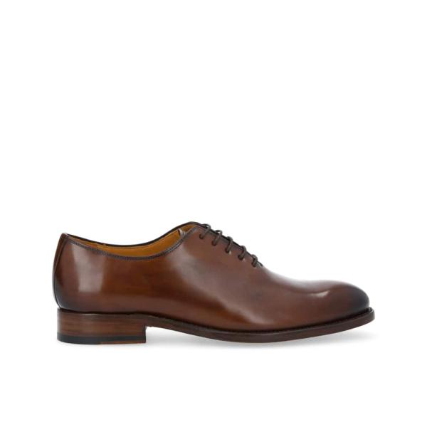 Richelieu - Richard - Smooth leather/Patina leather - Brown
