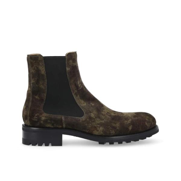 Boot Jodhpur Chelsea - Hyrod - Cuir velours - Camouflage