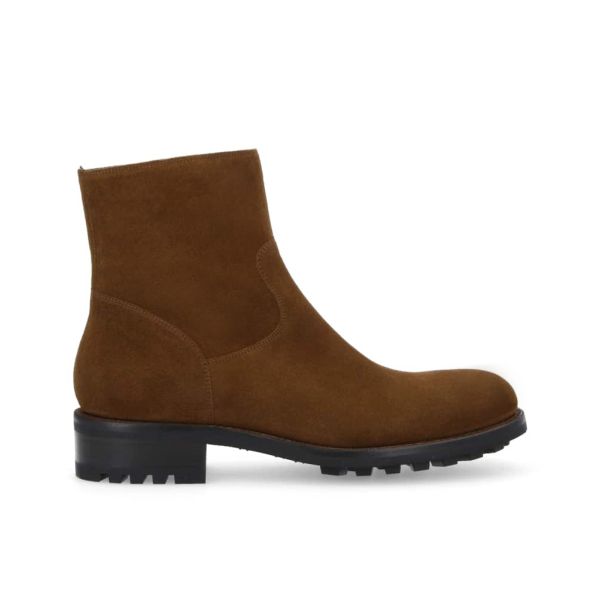 jean baptiste rautureau Axel Boot en cuir lisse noir