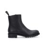 Other image of Zipped high boot with buckle - Hyrod - Grained leather - Black