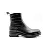 Autre image de Boot zippée - Hyrod - Cuir Croco - Noir