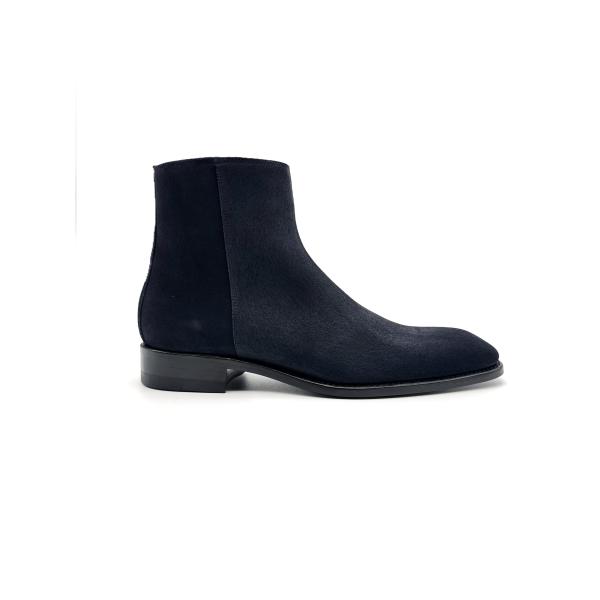 Boot zippée - Romain - Cuir...